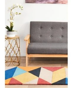 Flash Sale ❤️ Rug Culture Matrix Pure Wool 904 Sunset Runner Rug 🎁 -Deals Home Décor Store 797938030 5 720x928