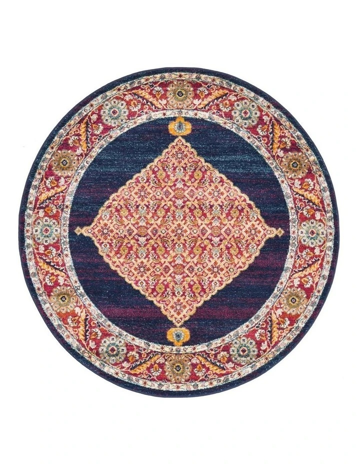 Promo π€© Rug Culture Century 966 Royal Blue Round Rug π 1 Promo π€© Rug Culture Century 966 Royal Blue Round Rug π