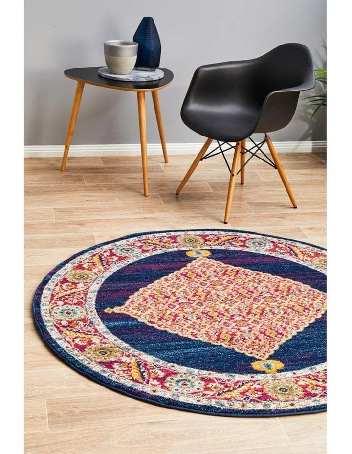 Promo π€© Rug Culture Century 966 Royal Blue Round Rug π 6 Promo π€© Rug Culture Century 966 Royal Blue Round Rug π - Image 6