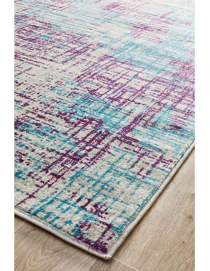 Buy ❤️ Rug Culture Skyler Abstract Rug Grey Blue Purple ⭐ 2 Buy ❤️ Rug Culture Skyler Abstract Rug Grey Blue Purple ⭐ - Image 2