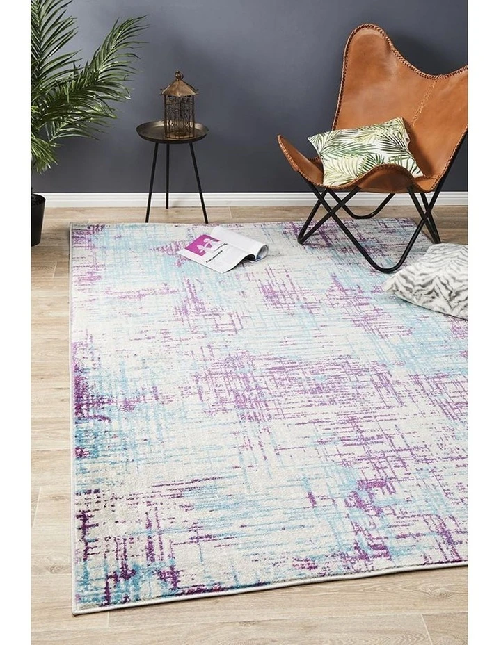 Buy ❤️ Rug Culture Skyler Abstract Rug Grey Blue Purple ⭐ 6 Buy ❤️ Rug Culture Skyler Abstract Rug Grey Blue Purple ⭐ - Image 6