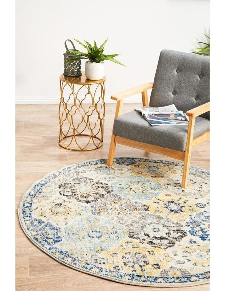 Deals π Rug Culture Evoke Poppy Multi Transitional Round Rug π 5 Deals π Rug Culture Evoke Poppy Multi Transitional Round Rug π - Image 5