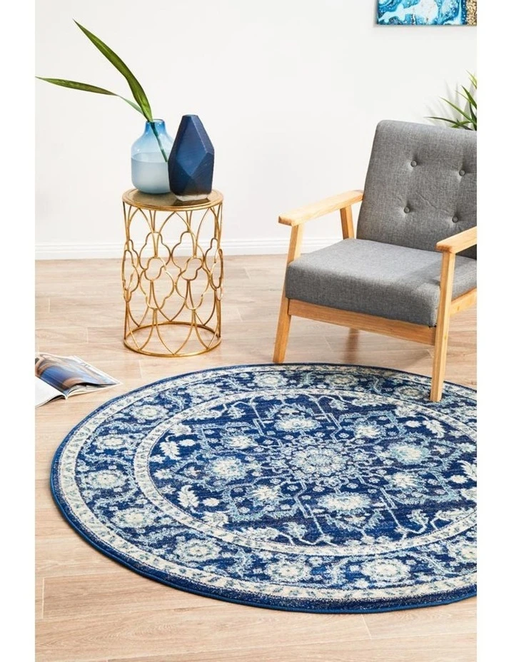 Best Sale π Rug Culture Evoke Release Navy Transitional Round Rug π€© 7 Best Sale π Rug Culture Evoke Release Navy Transitional Round Rug π€© - Image 7