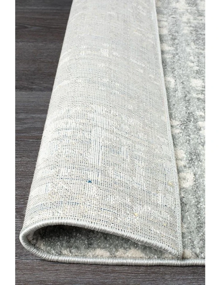 Flash Sale ❤️ Rug Culture Mirage Ashley Abstract Modern Silver Grey Runner Rug 🤩 2 Flash Sale ❤️ Rug Culture Mirage Ashley Abstract Modern Silver Grey Runner Rug 🤩 - Image 2