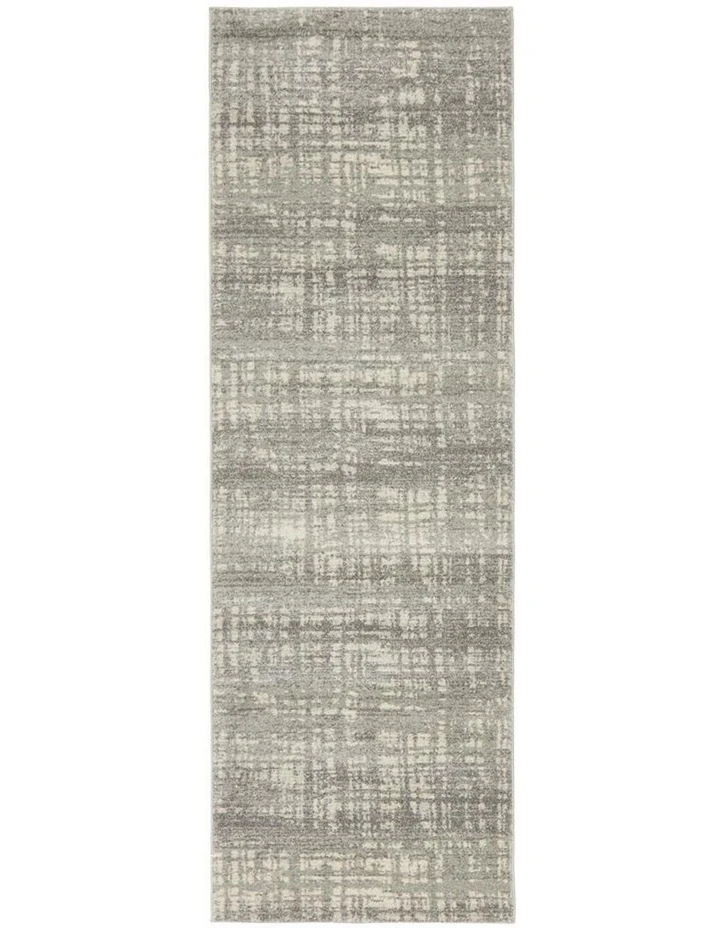 Flash Sale ❤️ Rug Culture Mirage Ashley Abstract Modern Silver Grey Runner Rug 🤩 4 Flash Sale ❤️ Rug Culture Mirage Ashley Abstract Modern Silver Grey Runner Rug 🤩 - Image 4