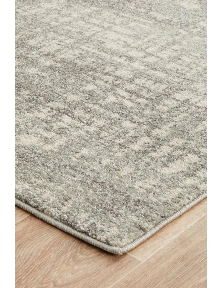 Flash Sale ❤️ Rug Culture Mirage Ashley Abstract Modern Silver Grey Runner Rug 🤩 5 Flash Sale ❤️ Rug Culture Mirage Ashley Abstract Modern Silver Grey Runner Rug 🤩 - Image 5