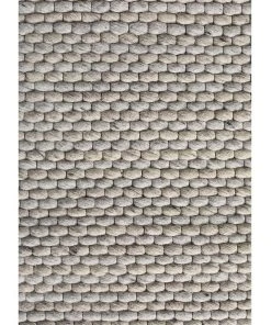 New ✔️ Rug Culture Studio Oskar Felted Wool Striped Rug Grey ✔️ -Deals Home Décor Store 798038830 5 720x928