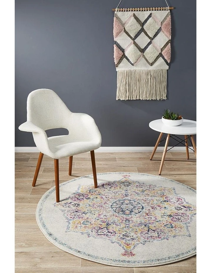 Budget π Rug Culture Museum Kendall Bone Round Rug π₯ 3 Budget π Rug Culture Museum Kendall Bone Round Rug π₯ - Image 3