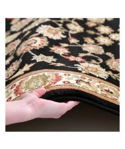 Flash Sale ✔️ Rug Culture Istanbul Collection Traditional Floral Pattern Black Rug ⌛ -Deals Home Décor Store 798039910 4 720x928