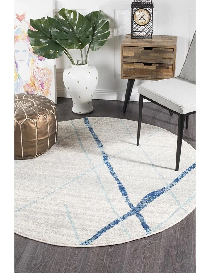 Best reviews of ⌛ Rug Culture Oasis Noah White Blue Contemporary Round Rug ✔️ 4 Best reviews of ⌛ Rug Culture Oasis Noah White Blue Contemporary Round Rug ✔️ - Image 4