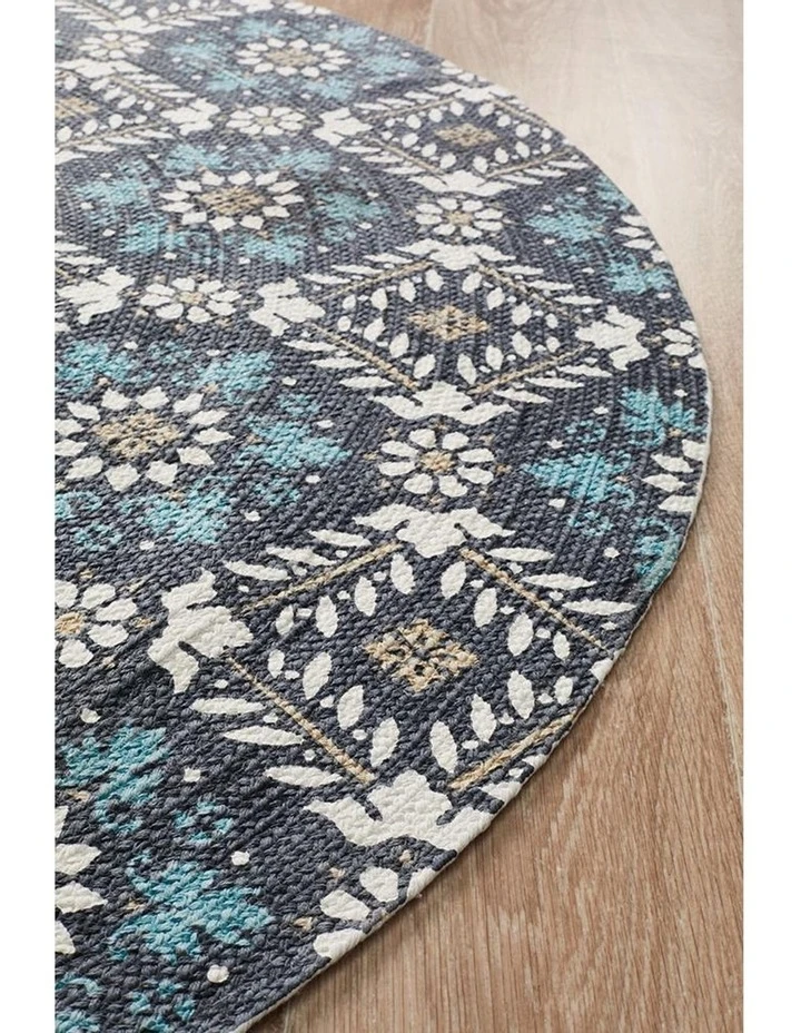 Best deal π Rug Culture Lunar 419 Printed Blue βοΈ 3 Best deal π Rug Culture Lunar 419 Printed Blue βοΈ - Image 3