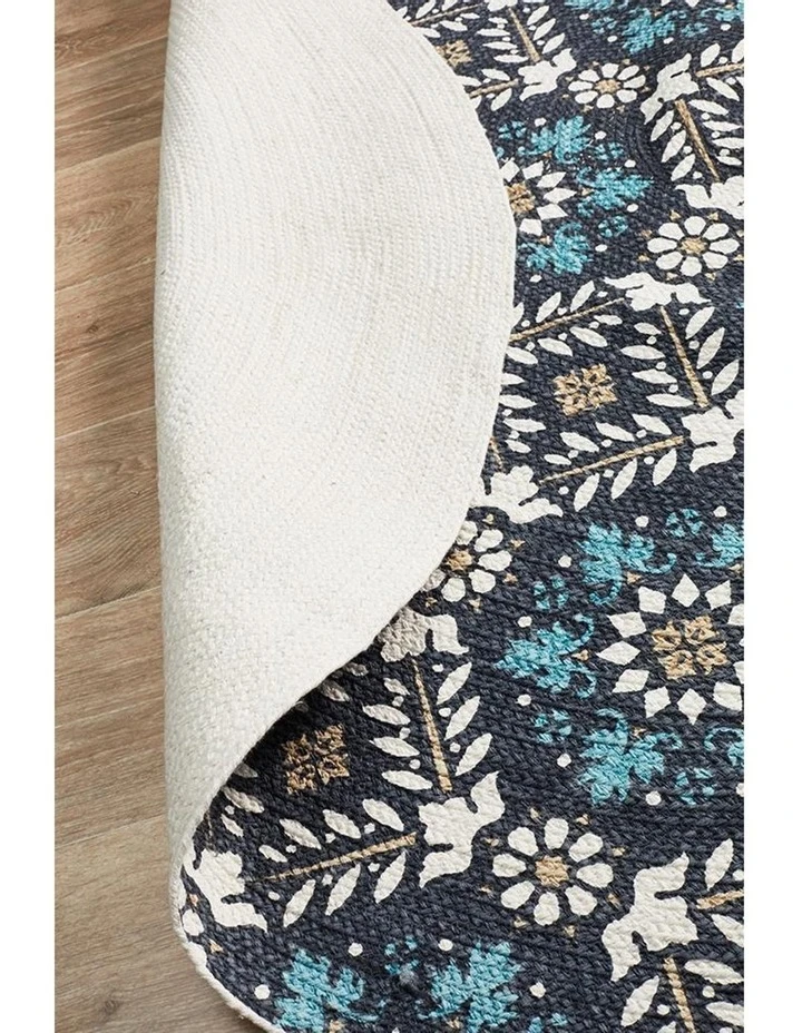 Best deal π Rug Culture Lunar 419 Printed Blue βοΈ 5 Best deal π Rug Culture Lunar 419 Printed Blue βοΈ - Image 5