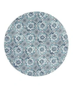 Coupon 🌟 Rug Culture Lunar 427 Printed Blue 💯