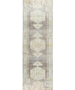 Promo 👍 Rug Culture Century 944 Grey Runner Rug 🛒