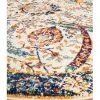 Hot Sale ⌛ Rug Culture Evoke Peacock Ivory Transitional Round Rug ⭐