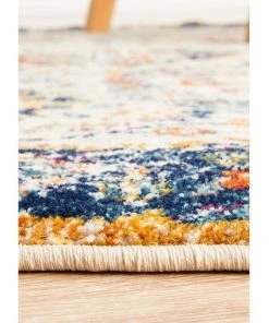 Hot Sale ⌛ Rug Culture Evoke Peacock Ivory Transitional Round Rug ⭐ -Deals Home Décor Store 798045400 4 720x928