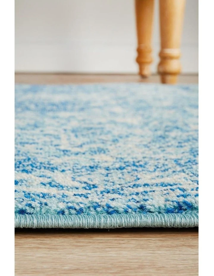 Flash Sale β¨ Rug Culture Evoke Muse Blue Transitional Runner Rug π 4 Flash Sale β¨ Rug Culture Evoke Muse Blue Transitional Runner Rug π - Image 4