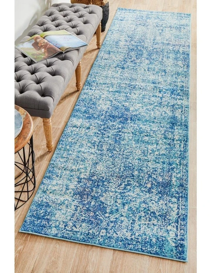 Flash Sale β¨ Rug Culture Evoke Muse Blue Transitional Runner Rug π 7 Flash Sale β¨ Rug Culture Evoke Muse Blue Transitional Runner Rug π - Image 7