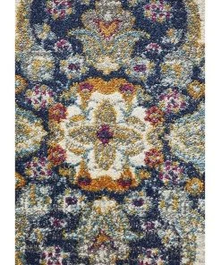 Buy ⭐ Rug Culture Babylon 202 Blue Round Rug 😍 -Deals Home Décor Store 798047650 5 720x928