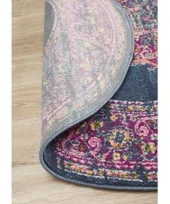 Cheap 🌟 Rug Culture Babylon 211 Navy Round Rug ✨ -Deals Home Décor Store 798049000 6 720x928