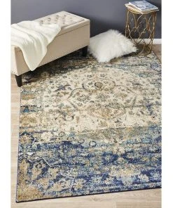 Promo ⌛ Rug Culture Anastasia 252 Blue Rug ❤️ -Deals Home Décor Store 798049180 7 720x928