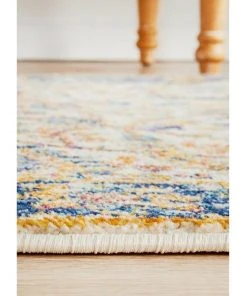 Cheapest ✨ Rug Culture Evoke Peacock Ivory Transitional Runner Rug 😍 -Deals Home Décor Store 798049720 4 720x928