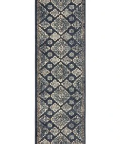 Best Sale ❤️ Rug Culture Oxford Mayfair Timeline Navy Rug 🔔