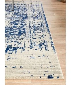 Deals ✔️ Rug Culture Evoke Horizon White Navy Transitional Rug 🥰 -Deals Home Décor Store 798051160 7 720x928