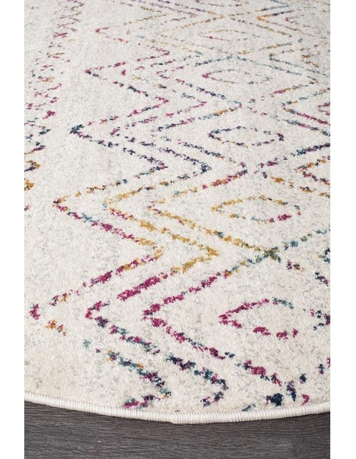 Best Sale π Rug Culture Oasis Nadia Multi Rustic Tribal Round Rug π 2 Best Sale π Rug Culture Oasis Nadia Multi Rustic Tribal Round Rug π - Image 2