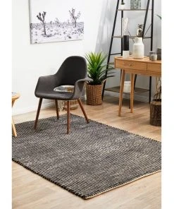 New 🎁 Rug Culture Skandinavian 300 Black Rug 🌟 -Deals Home Décor Store 798053140 7 720x928