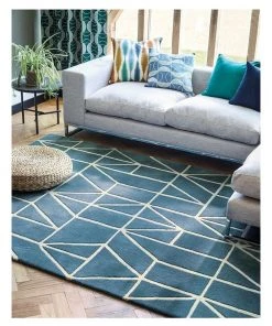 Best Pirce ⌛ Rug Culture Scion Viso Denim 24008 ⭐