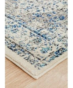Wholesale 👍 Rug Culture Evoke Mist White Transitional Runner Rug 😀