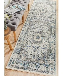 Wholesale 👍 Rug Culture Evoke Mist White Transitional Runner Rug 😀 -Deals Home Décor Store 798104170 7 720x928