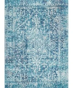 Flash Sale ❤️  Rug Culture Evoke Muse Blue Transitional Rug 🛒