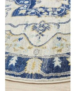 Cheapest ⌛ Rug Culture Babylon 201 Navy Round Rug 😉