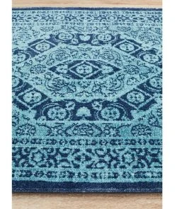 Cheapest ⭐ Rug Culture Eternal Whisper Vision Blue Runner Rug 😉