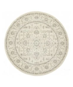 Cheapest 😍  Rug Culture Evoke Winter White Transitional Round Rug ⭐