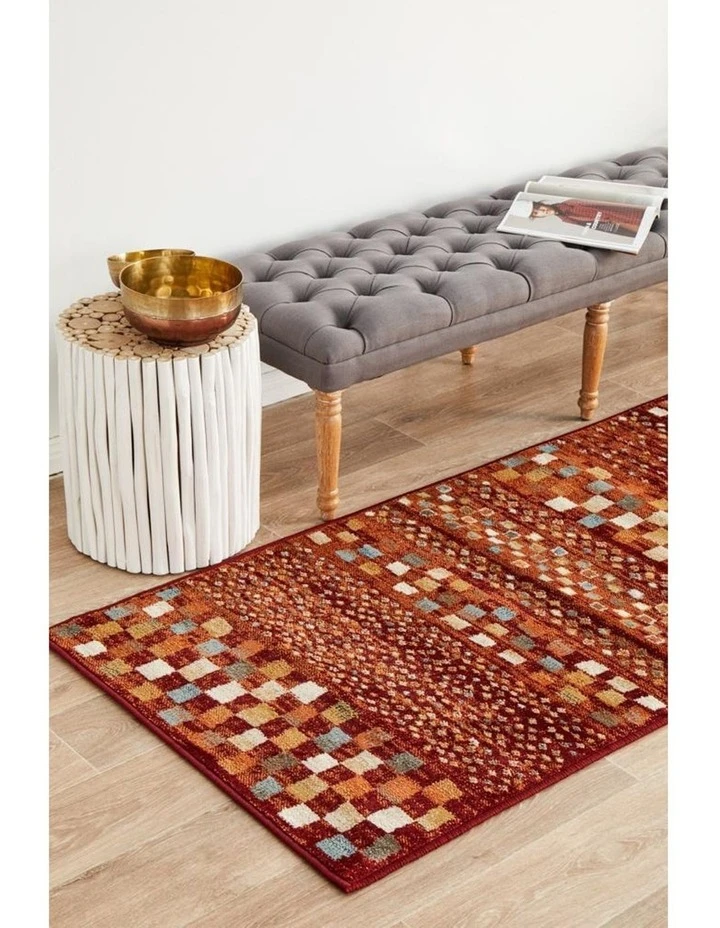 Best reviews of ✨ Rug Culture Oxford Mayfair Squares Rust Rug ✨ 5 Best reviews of ✨ Rug Culture Oxford Mayfair Squares Rust Rug ✨ - Image 5