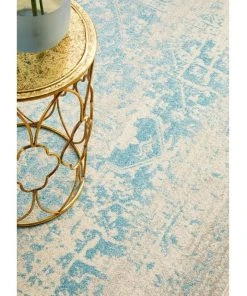 Cheap 💯 Rug Culture Evoke Glacier White Blue Transitional Rug 😀 -Deals Home Décor Store 798112630 6 720x928