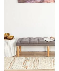 Discount 😉 Rug Culture Oxford Mayfair Squares Bone Rug ✔️