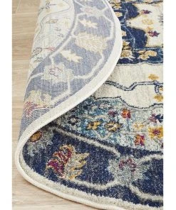 Top 10 🛒 Rug Culture Babylon 201 Blue Round Rug 😍 -Deals Home Décor Store 798115510 6 720x928