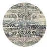 Promo 🤩 Rug Culture Museum Layton Blue Round Rug ✔️