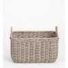 Cheap 👍 Heritage Giovanni Grey Basket 47 x 36cm 🔔