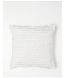 Coupon 👍 Australian House & Garden Torba Woven Cotton Cushion White 💯
