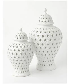Brand new ⭐ Heritage Marcella Ginger Jar White ⭐ -Deals Home Décor Store 800139610 4 720x928