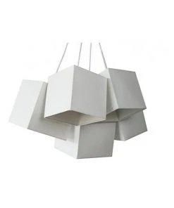 Hot Sale 👏 Innovatec Loria White White Square Cluster Pendant Lights 🔔