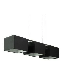 Cheap 😍  Innovatec Godwin Black Black Square Trio Pendant Lights ✨