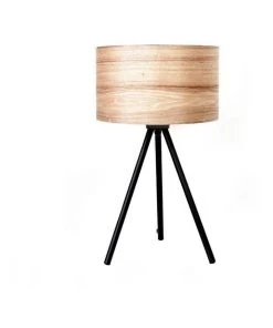 Promo ❤️  Innovatec Wooden Ash Table Lamp 🔥