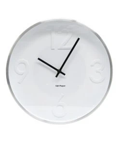 Wholesale ✨ Salt&Pepper Landon Clock - 31cm - White 😀