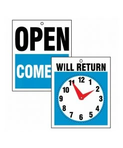 Promo 🥰 Headline Open Come In & Will Return w/ Clock - 19 x 23cm ❤️ 4 Promo 🥰 Headline Open Come In & Will Return w/ Clock - 19 x 23cm ❤️ -Deals Home Décor Store 802578970 2 720x928